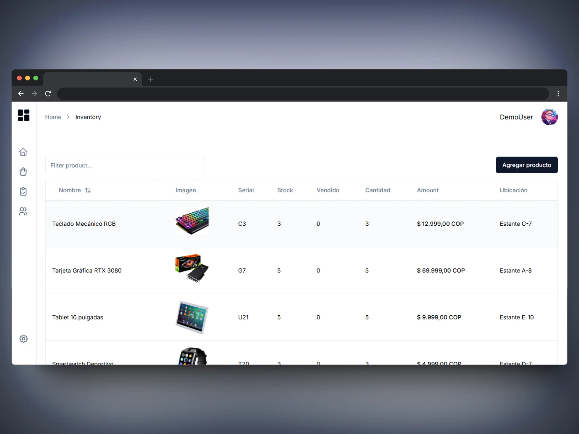 Project 1 - Inventory and Reservation System