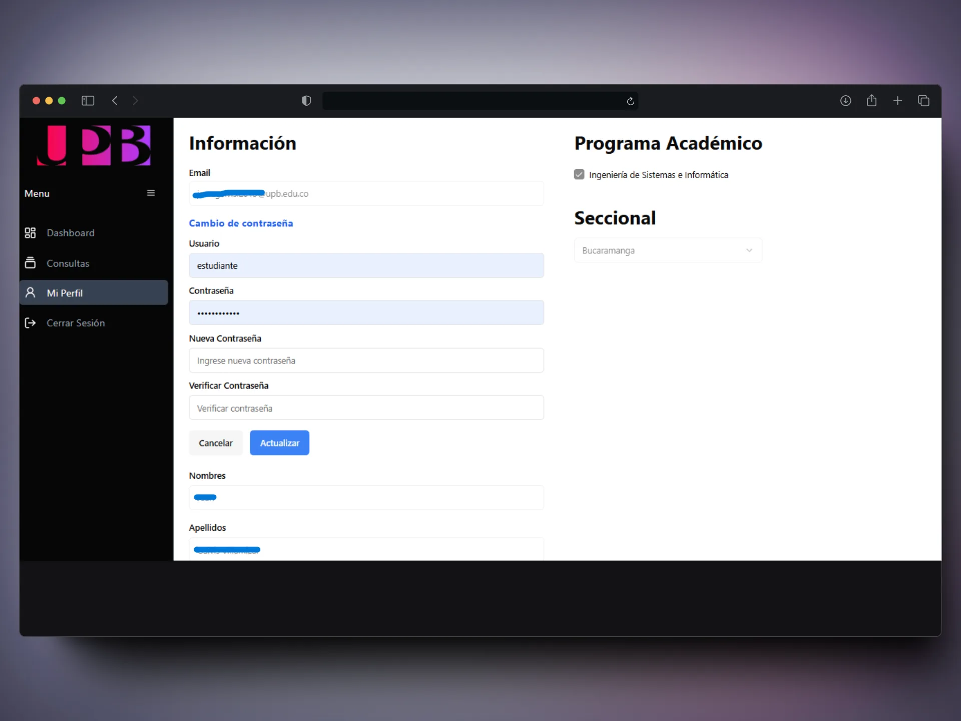 Project 5 - SGCE Student Query Management System